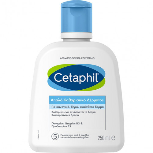 Cetaphil Gel Καθαρισμού για Ξηρές Επιδερμίδες 250ml