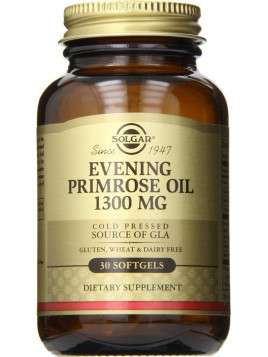 Solgar Evening Primrose Oil 1300mg Cold Pressed 30 μαλακές κάψουλες