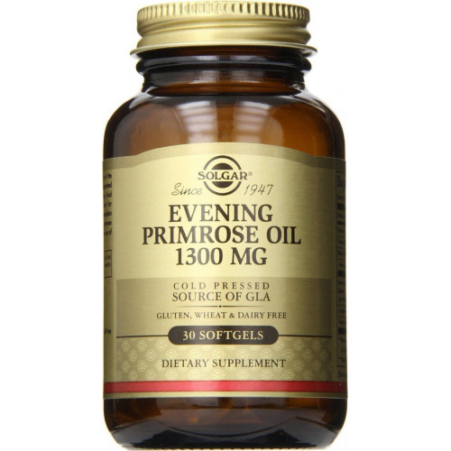 Solgar Evening Primrose Oil 1300mg Cold Pressed 30 μαλακές κάψουλες