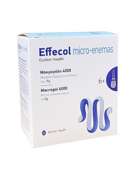 Epsilon Health Micro-Enemas Macrogol 4000 6 x 9gr  Epsilon Health Micro-Enemas Macrogol 4000 6 x 9gr