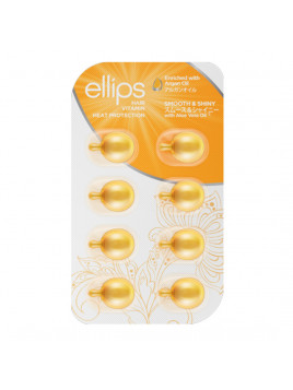 Ellips Smooth & Shiny Αμπούλες Μαλλιών Ενίσχυσης Χρώματος 6x1ml  Ellips Smooth & Shiny Αμπούλες Μαλλιών Ενίσχυσης Χρώματος 6x1ml