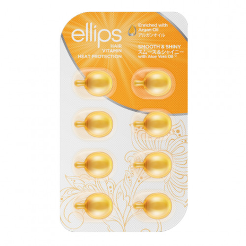 Ellips Smooth & Shiny Αμπούλες Μαλλιών Ενίσχυσης Χρώματος 6x1ml  Ellips Smooth & Shiny Αμπούλες Μαλλιών Ενίσχυσης Χρώματος 6x1ml