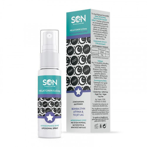 Science of Nature Melatonin Ezsleep Liposomal Spray Συμπλήρωμα για τον Ύπνο 30ml