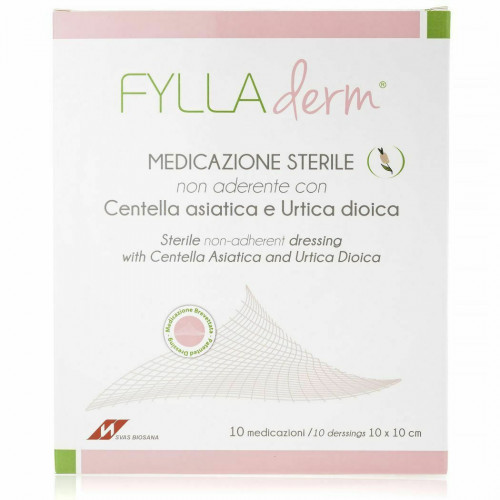 Fresiamed Fylladerm Sterile Αποστειρωμένες Γάζες 10x10cm 10τμχ